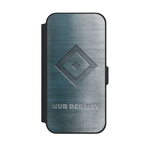 Apple iPhone 12 Pro NIVOflip Nur der HSV Metalllook