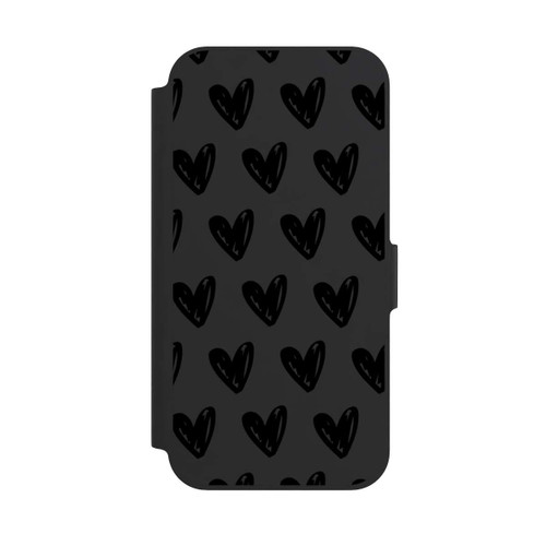 Apple iPhone 12 Pro NIVOflip Herzen Schwarz ohne Hintergrund