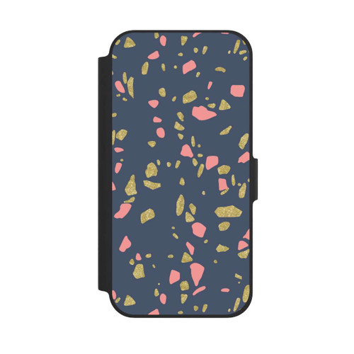 Apple iPhone 12 Pro NIVOflip Terazzo Gold-Optik