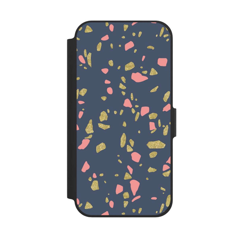 iPhone 12 Pro NIVOflip Terazzo Look d'or