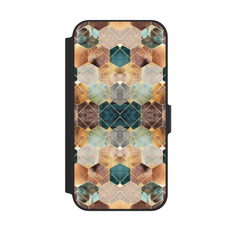 iPhone 12 Pro NIVOflip Hexagones et diamants naturels