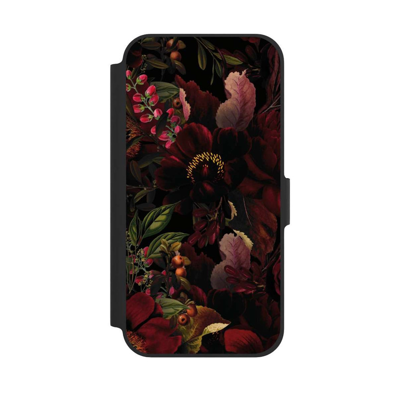 iPhone 12 Pro NIVOflip Dunkle Blumenwiese