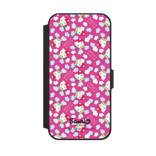 Apple iPhone 12 Pro NIVOflip Hello Kitty Regenbogenmuster