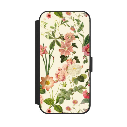 Apple iPhone 12 Pro NIVOflip Fleurs sauvages sur jaune clair