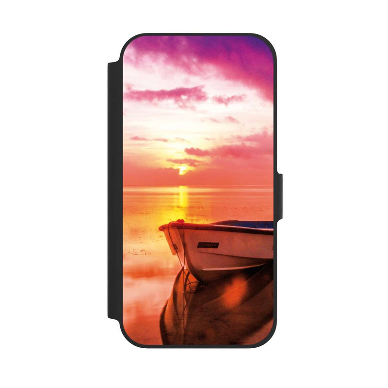 iPhone 12 Pro NIVOflip Beach Dawn Boat