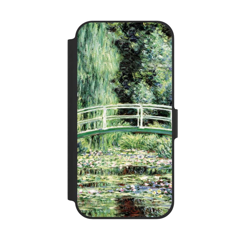 iPhone 12 Pro NIVOflip White Waterlilies by Claude Monet
