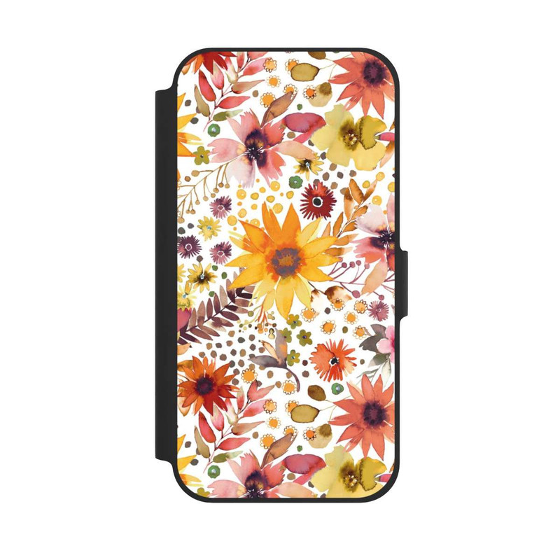 iPhone 12 Pro NIVOflip Blumenaquarellblüten
