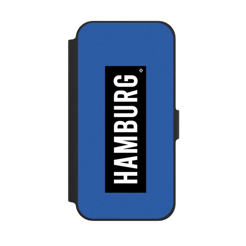 iPhone 12 Pro NIVOflip HSV Hamburg Schwarz Blau