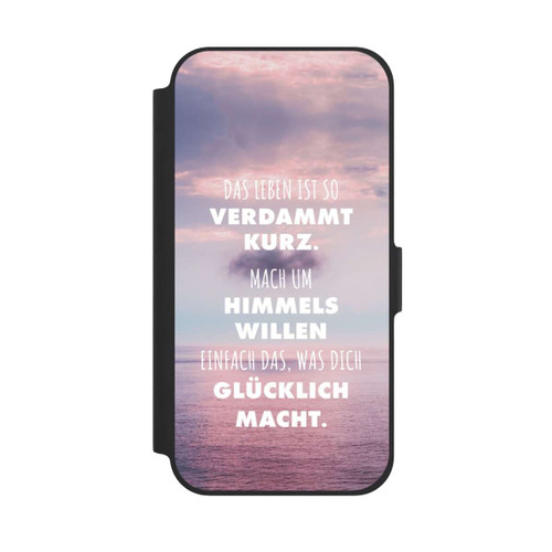 Apple iPhone 12 Pro NIVOflip Das Leben Ist So Verdammt Kurz