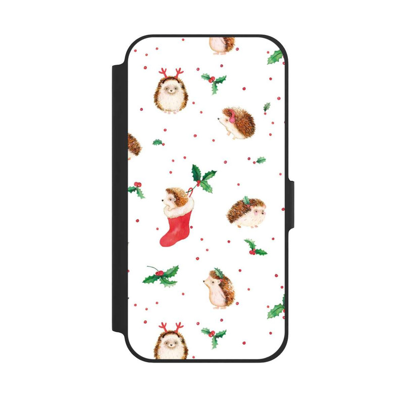 iPhone 12 Pro NIVOflip Christmas Cute Hedgehog