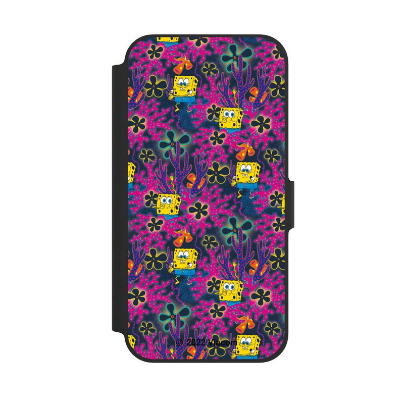 iPhone 12 Pro NIVOflip Spongebob - Coral Muster