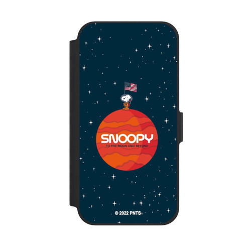 Apple iPhone 12 Pro NIVOflip Snoopy Weltraumreisender Orange
