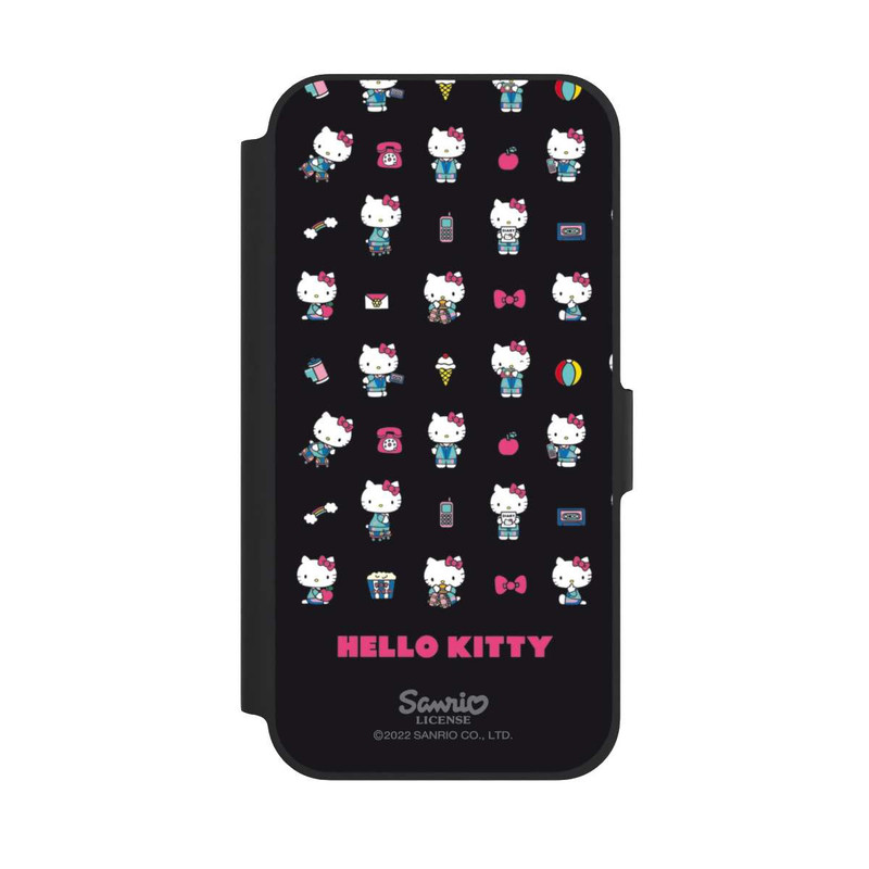 iPhone 12 Pro NIVOflip Hello Kitty 90s Schwarz