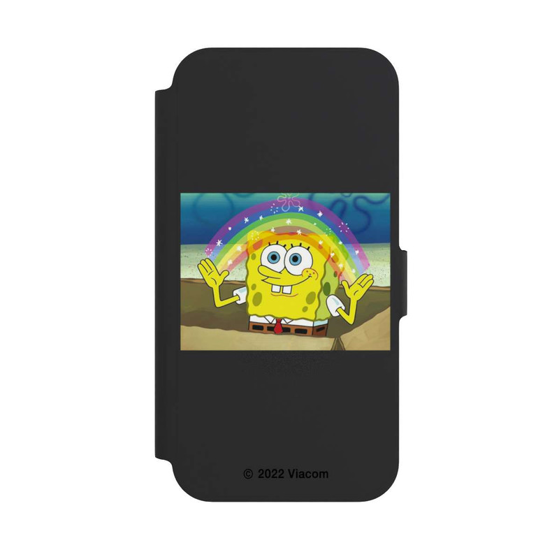 iPhone 12 Pro NIVOflip Spongebob - Regenbogen Meme transparent
