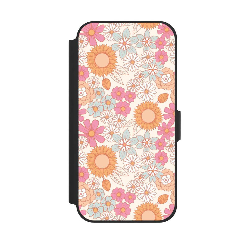 iPhone 12 Pro NIVOflip Retro Boho Blumen