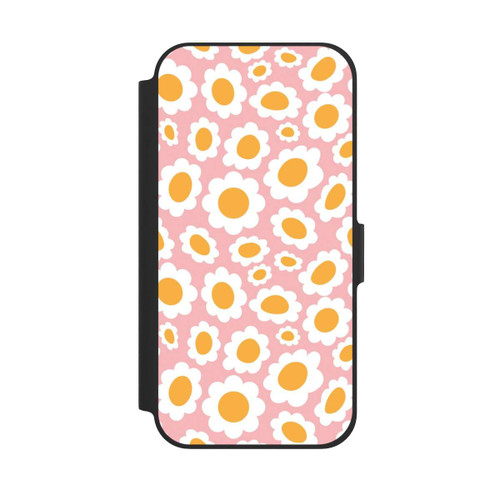 Apple iPhone 12 Pro NIVOflip Vintage Gänseblümchen Rosa