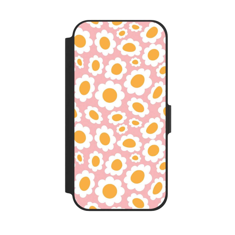 iPhone 12 Pro NIVOflip Vintage Gänseblümchen Rosa