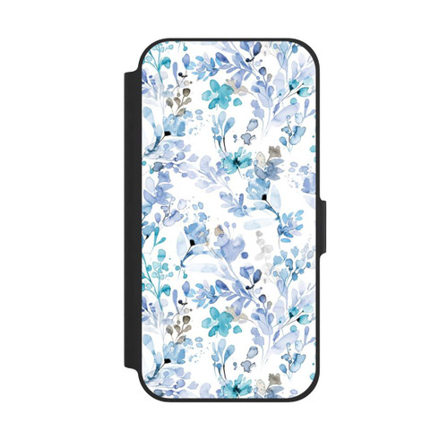 Apple iPhone 12 Pro NIVOflip Frühlingsunkraut blau