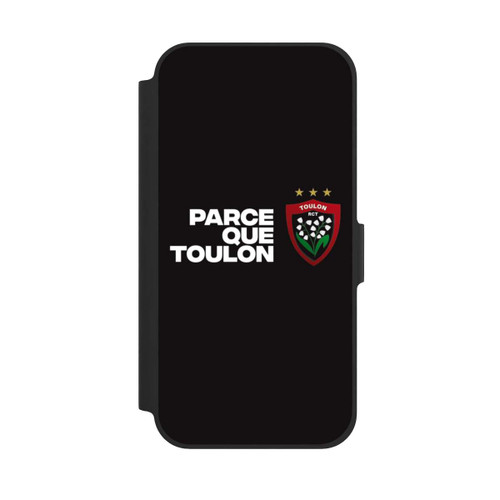Apple iPhone 12 Pro NIVOflip RC Toulonnais PQT Noir