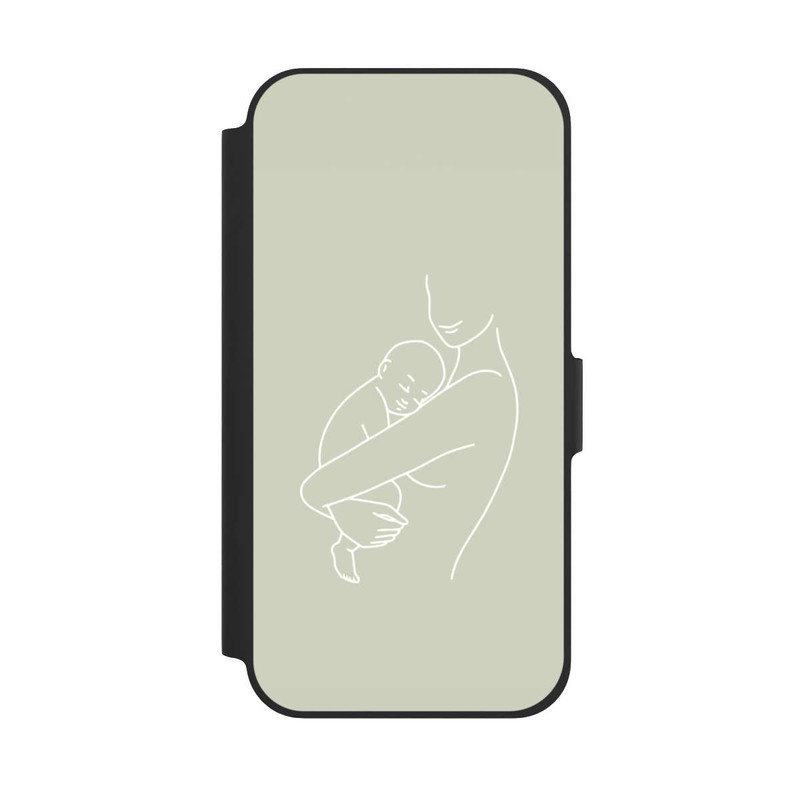 iPhone 12 Pro NIVOflip Line Art Familie 3