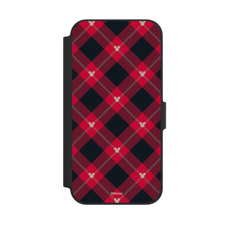 iPhone 12 Pro NIVOflip Mickey Weihnachtsmuster Rot