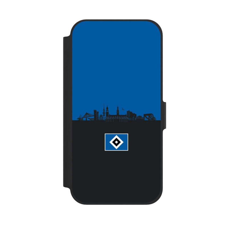 iPhone 12 Pro NIVOflip HSV Skyline Blau Schwarz