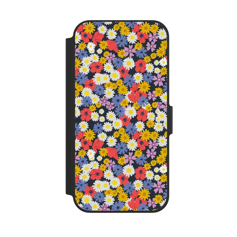 iPhone 12 Pro NIVOflip Wildblumen-Muster