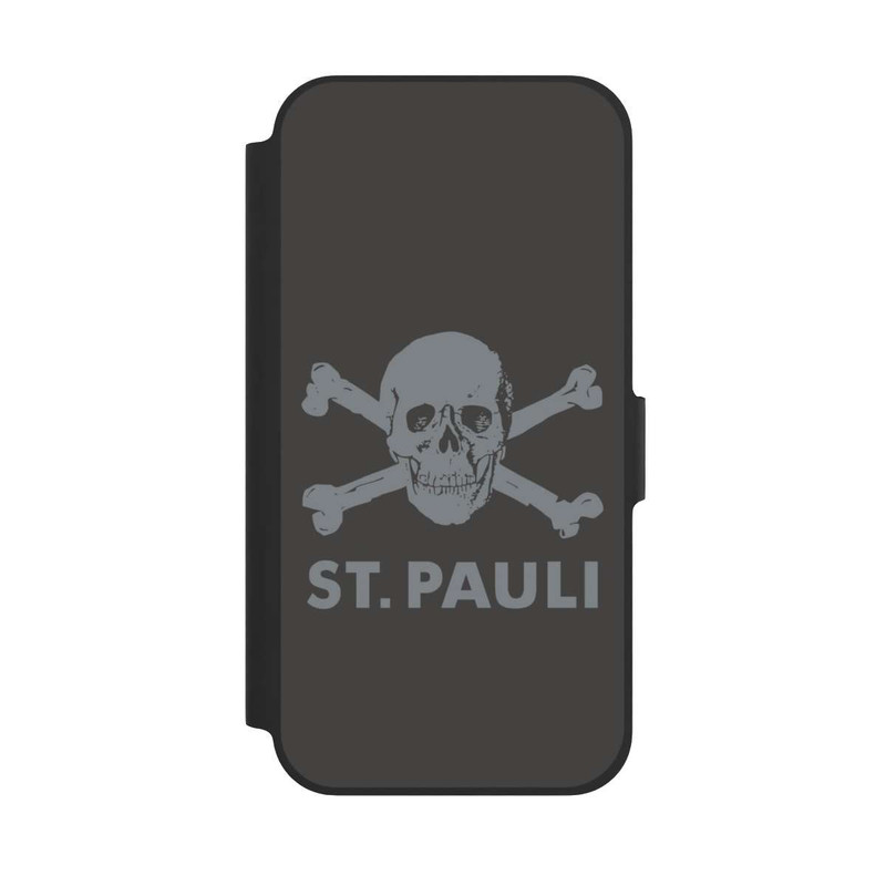 iPhone 12 Pro NIVOflip FC St. Pauli Logo Grau