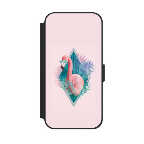 Apple iPhone 12 Pro NIVOflip Tropical Leaves Flamingo