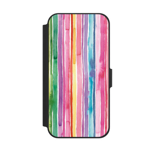 Apple iPhone 12 Pro NIVOflip Camouflage Regenbogenstreifen