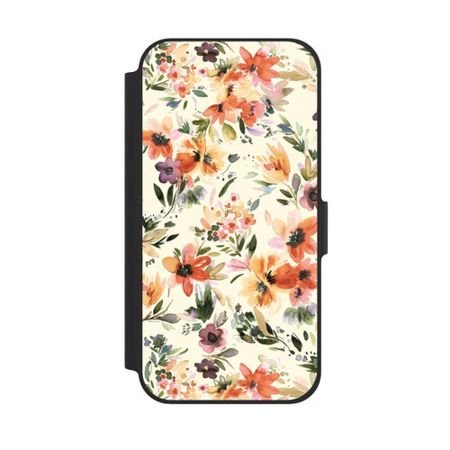 Apple iPhone 12 Pro NIVOflip Summer Artistic Flowers Ivory
