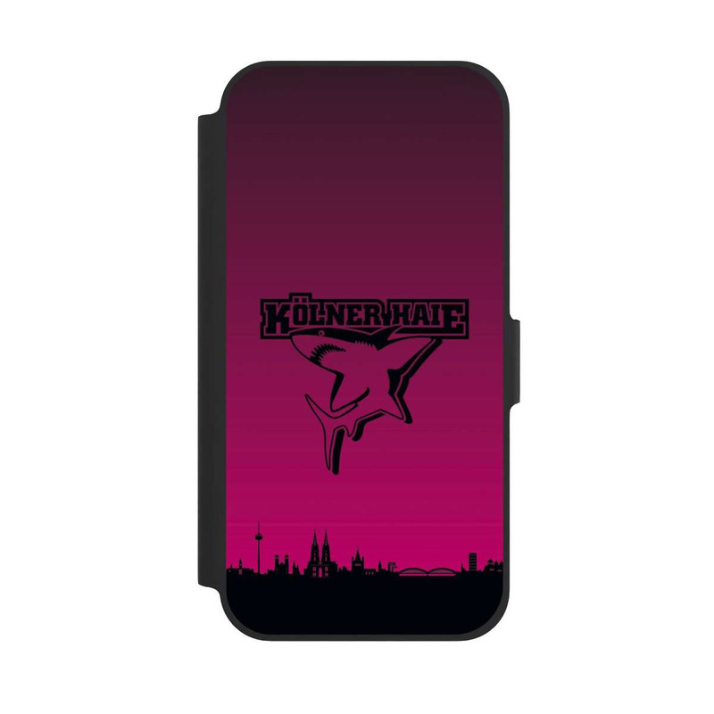 iPhone 12 Pro NIVOflip Kölner Haie Skyline Pink