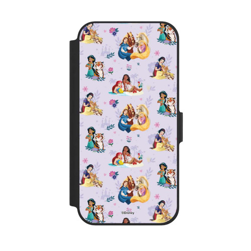 Apple iPhone 12 Pro NIVOflip Princess Floral Pattern Purple