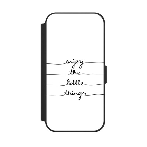 Apple iPhone 12 Pro NIVOflip Enjoy The Little Things White