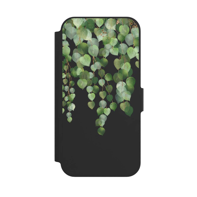 iPhone 12 Pro NIVOflip Eucalyptus Hanging Watercolor Transparent