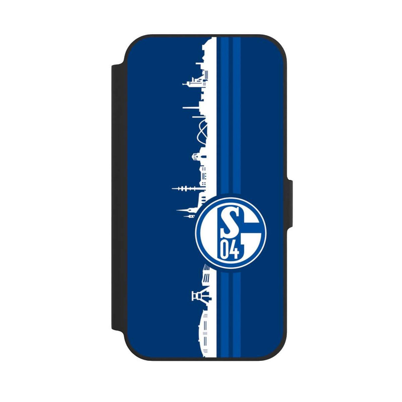 iPhone 12 Pro NIVOflip Schalke 04 Skyline Blau