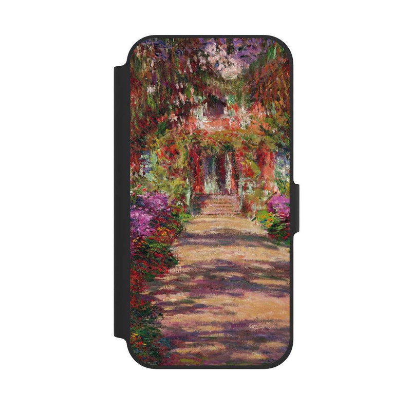 iPhone 12 Pro NIVOflip Eine Allee in Monets Garten in Giverny by Claude Monet