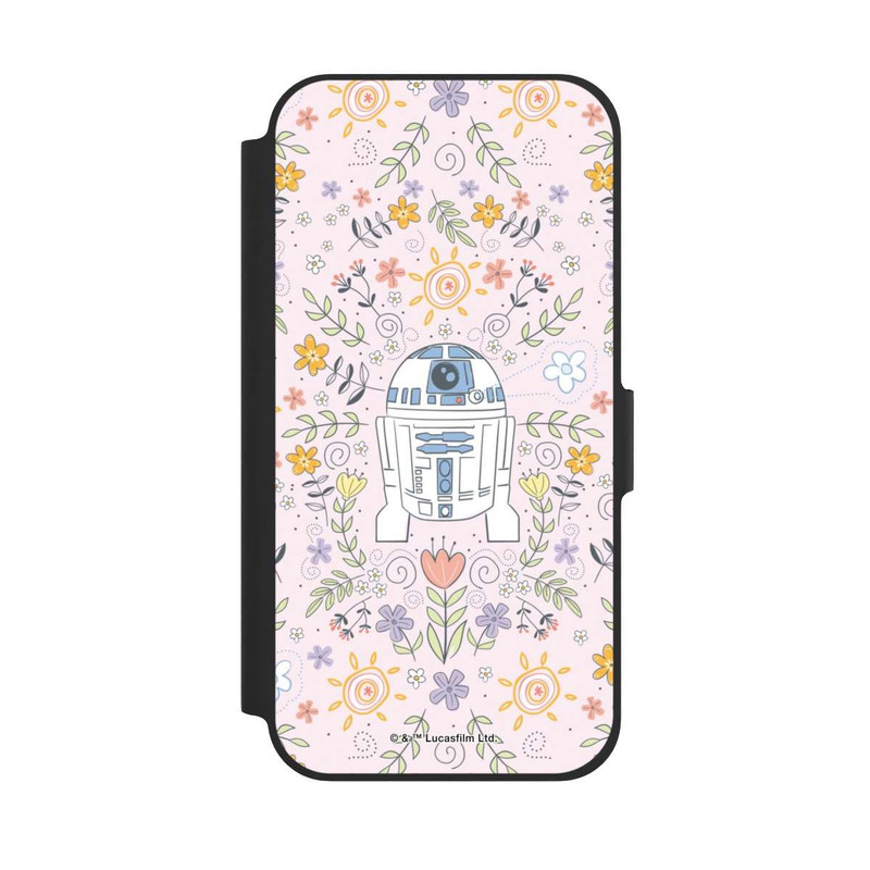iPhone 12 Pro NIVOflip R2D2 Blumen Muster