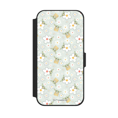 Apple iPhone 12 Pro NIVOflip Baby Yoda Flower Pattern