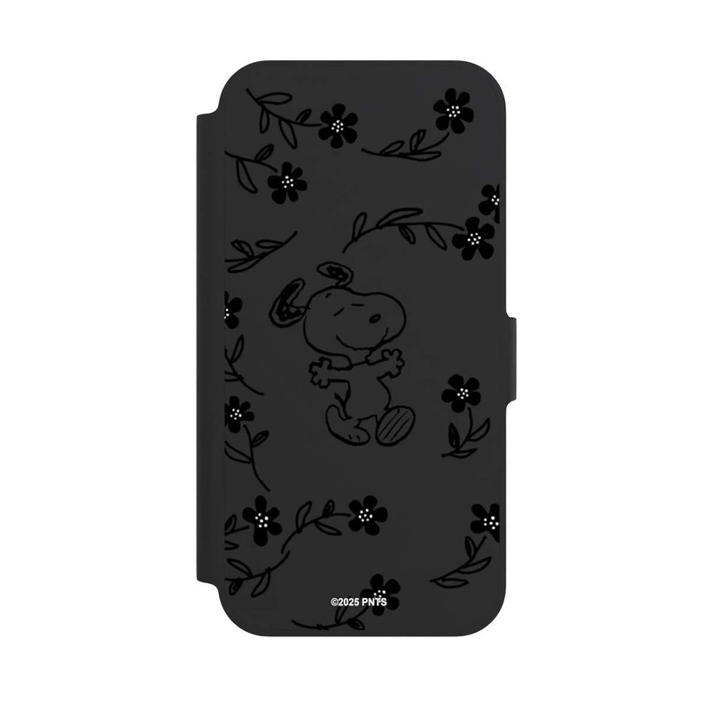 iPhone 12 Pro NIVOflip Snoopy und Flowers Transparent