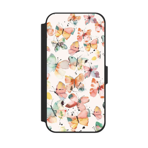 Apple iPhone 12 Pro NIVOflip Sanfte Schmetterlinge Muster