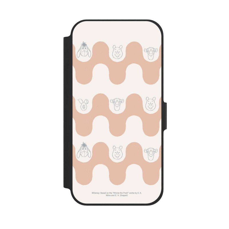iPhone 12 Pro NIVOflip Winnie the Pooh and Friends Boho Waves Pattern