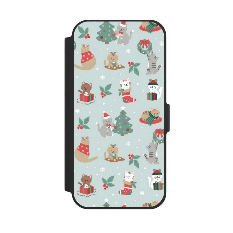 iPhone 12 Pro NIVOflip Chats Festifs dans un Payage d'Hivernal
