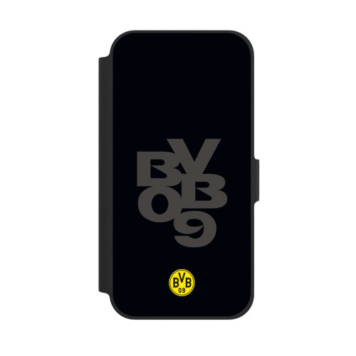 Apple iPhone 12 Pro NIVOflip BVB09 Grau Schwarz