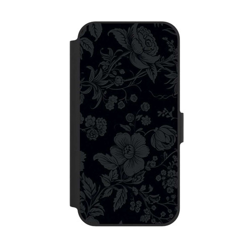 Apple iPhone 12 Pro NIVOflip Dunkle Blumen Vintageoptik