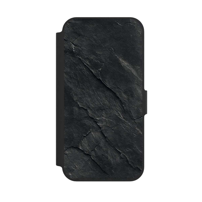 iPhone 12 Pro NIVOflip Dark Grey Slate Look