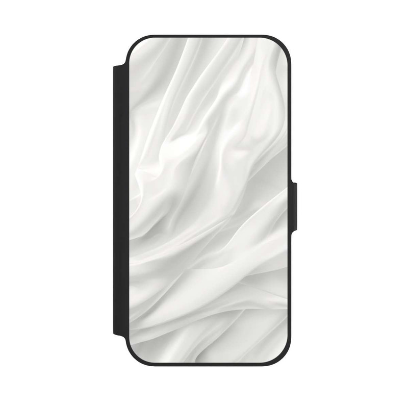 iPhone 12 Pro NIVOflip White Satin Smooth Texture With AI