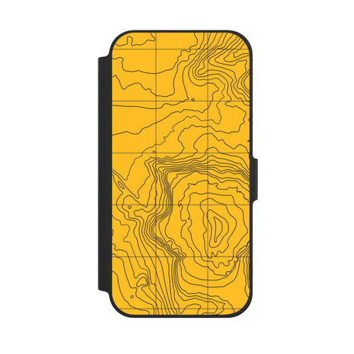 Apple iPhone 12 Pro NIVOflip Berg gelbe Linien