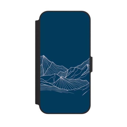 Apple iPhone 12 Pro NIVOflip Konturlinien des Blue Mountain