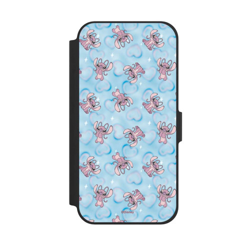 Apple iPhone 12 Pro NIVOflip Lilo &amp; Stitch Angel Pattern Blue Hearts